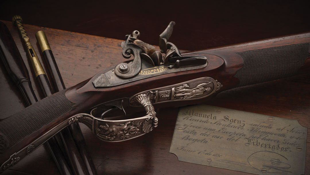 The Flintlock of Revolutionary Simón Bolívar