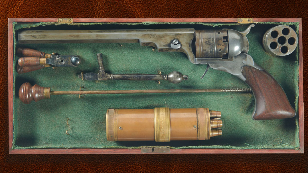 Cased Colt Paterson Revolver