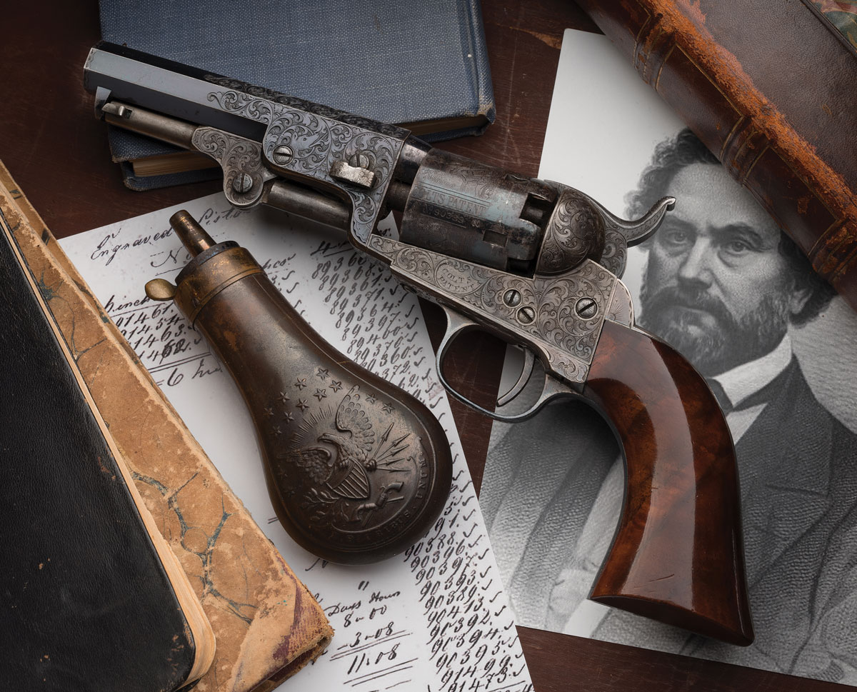 Sam Colt presented 1849 pocket