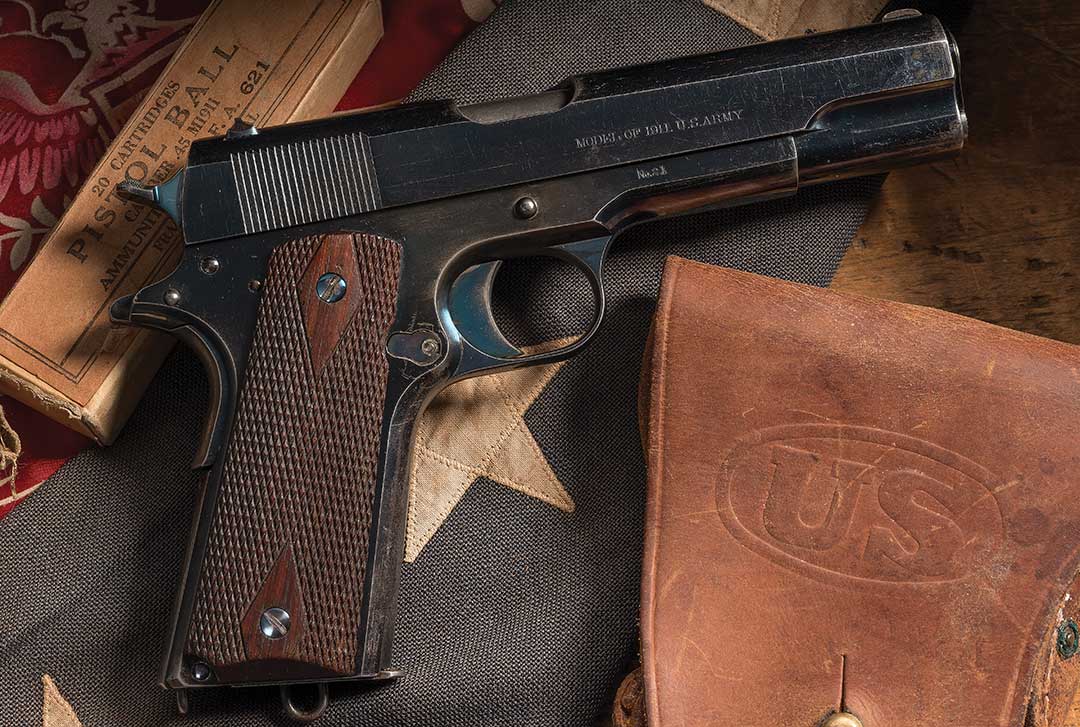 two-digit serial number 21 U.S. Contract Colt Model 1911
