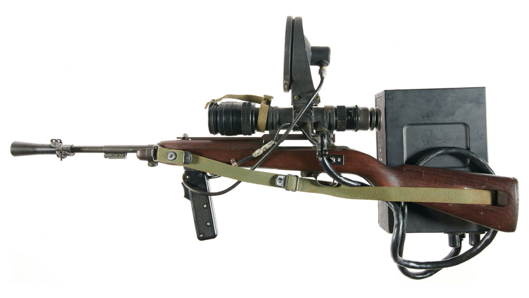 US Inland M1 Carbine with Late M2 Infrared Scope