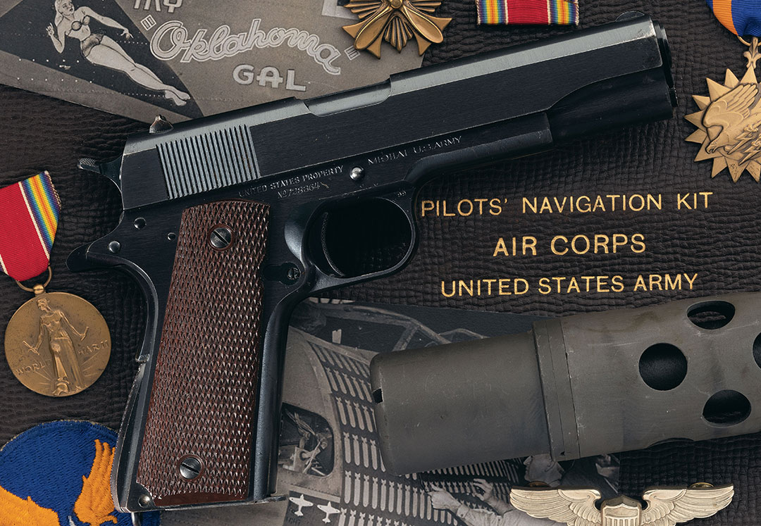 Exceptionally-Fine-Documented-1941-Production-World-War-II-U.S.-Colt-Model-1911A1-Semi-Automatic-Pistol--Col.-William-Patteson-Thorington