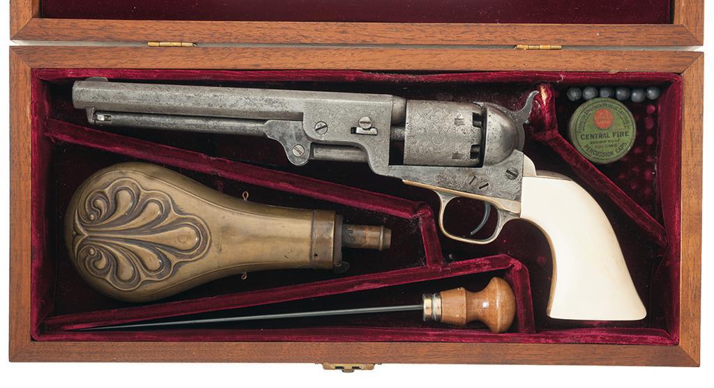 Colt 1851 Navy Revolver 36 Percussion