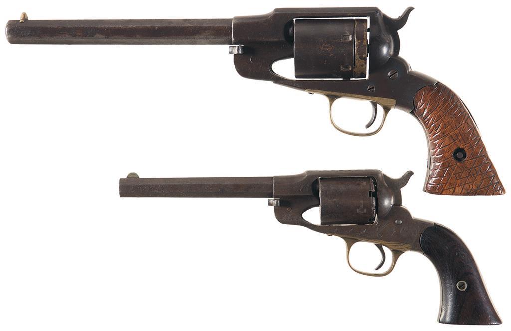 Two Antique Remington Revolvers | Rock Island Auction