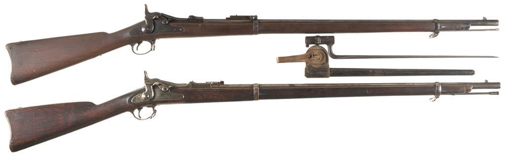 Two U.S. Springfield Trapdoor Rifles | Rock Island Auction