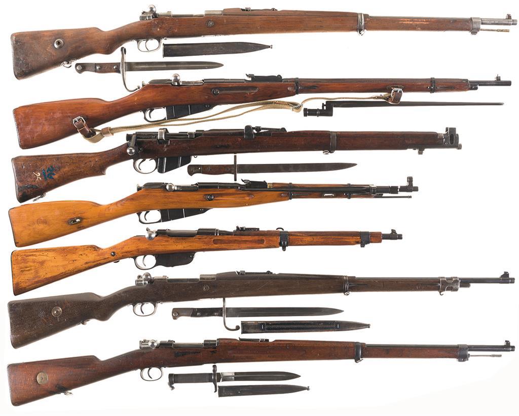 Seven Bolt Action Military Rifles | Rock Island Auction