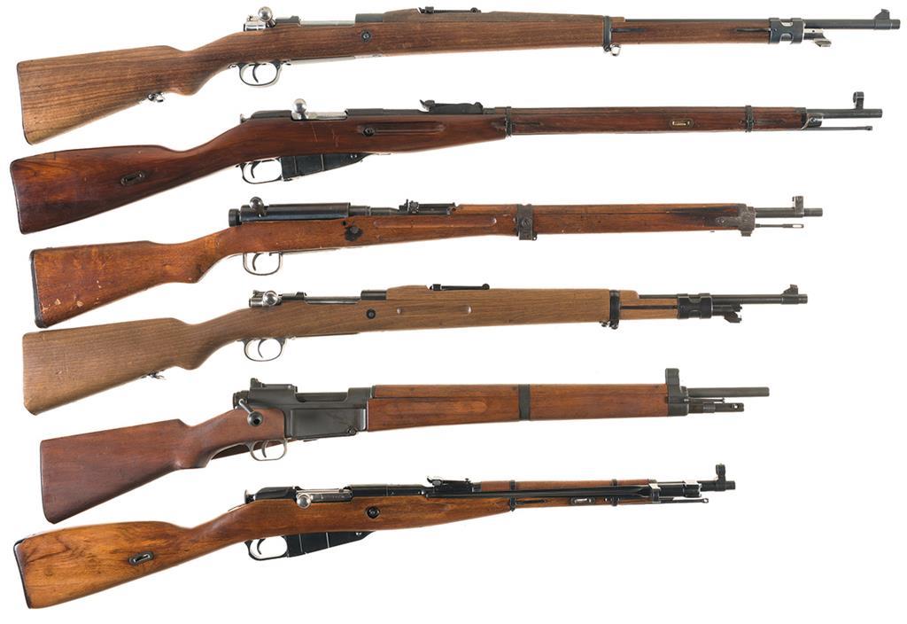 Six Bolt Action Military Long Arms | Rock Island Auction