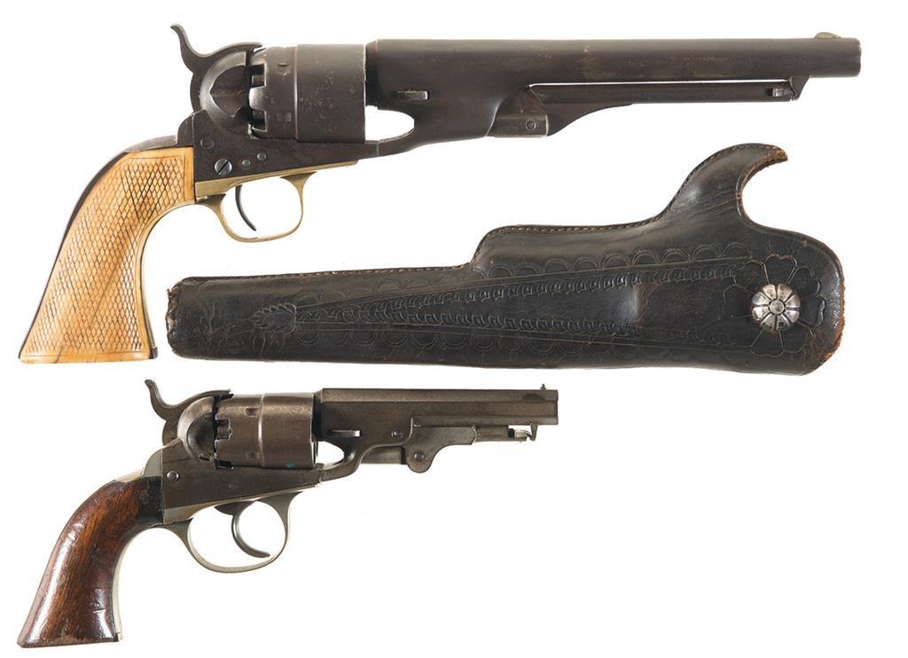 Two Percussion Revolvers Rock Island Auction