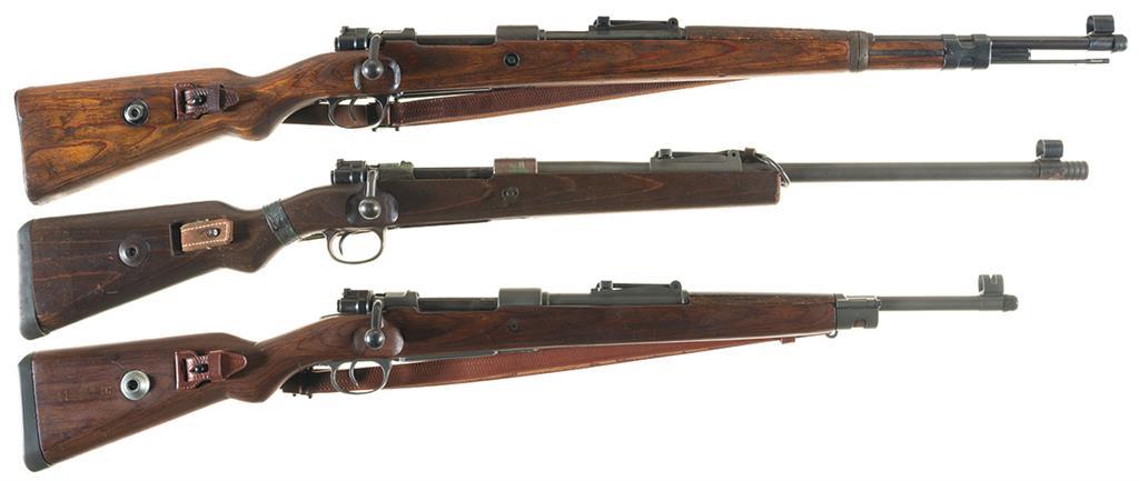 Three Military-Style Bolt Action Rifles | Rock Island Auction