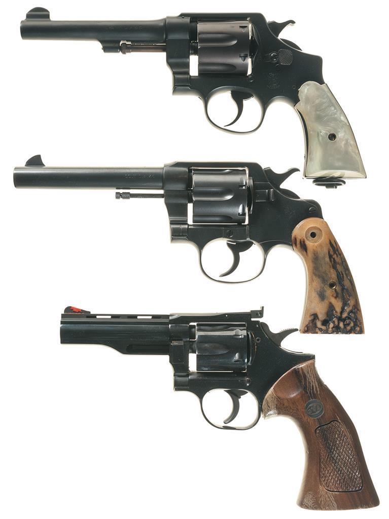 Three DA Revolvers | Rock Island Auction