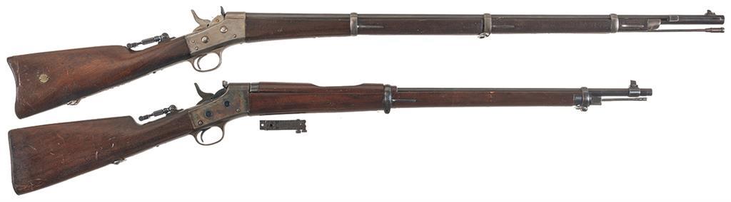 Two Rolling Block Rifles | Rock Island Auction