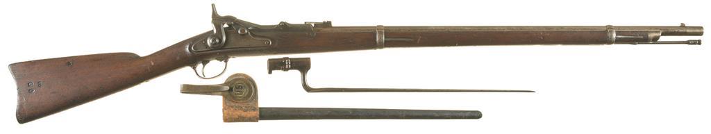 Springfield Armory Model 1869 Trapdoor Cadet Rifle with Bayonet | Rock ...