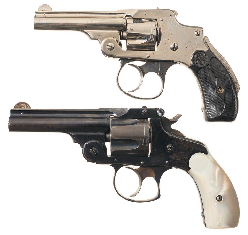 Two Antique Smith & Wesson DA Top Break Revolvers | Rock Island Auction