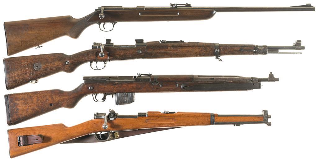 Four European Long Guns -A) Walther Sport Model V Single Shot Bo | Rock ...