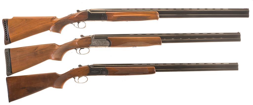 Three Over/Under Shotguns -A) Pedersen Custom Model 1500 Shotgun | Rock ...