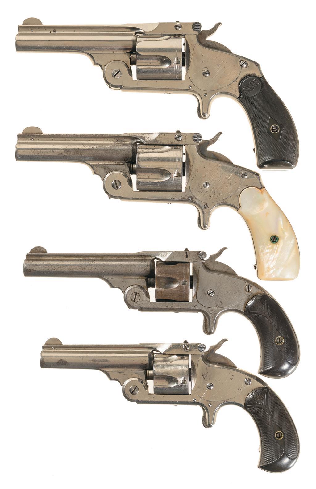 Four Smith & Wesson Spur Trigger Revolvers | Rock Island Auction