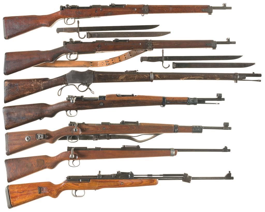 Seven Military Rifles | Rock Island Auction