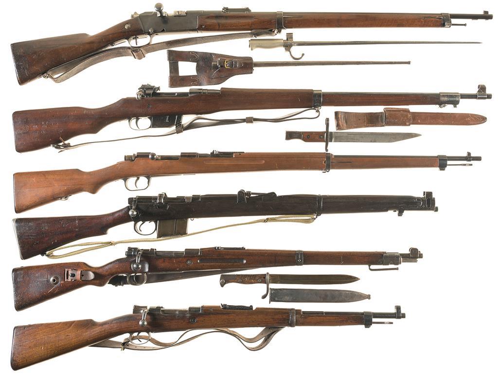 Six European Military Bolt Action Rifles | Rock Island Auction