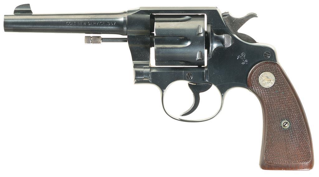 Colt New Service Revolver 357 magnum | Rock Island Auction