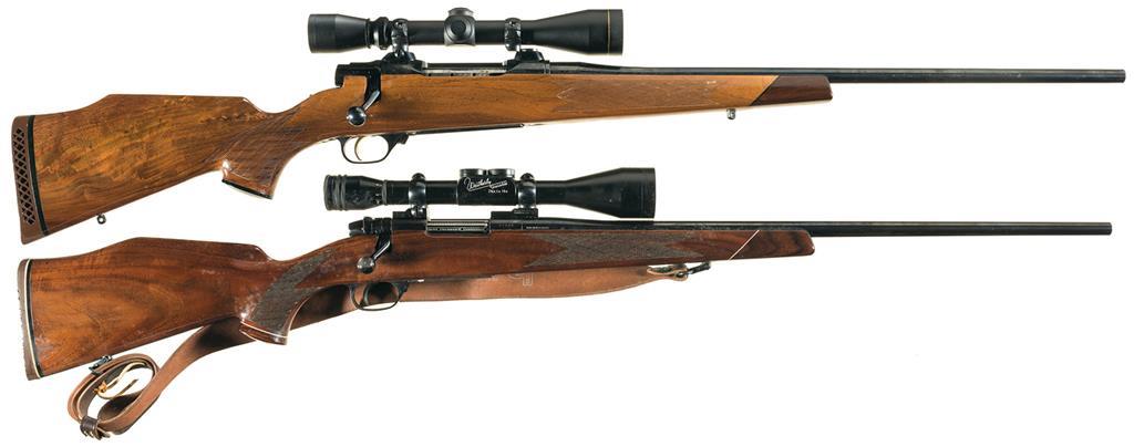 Two Bolt Action Rifles