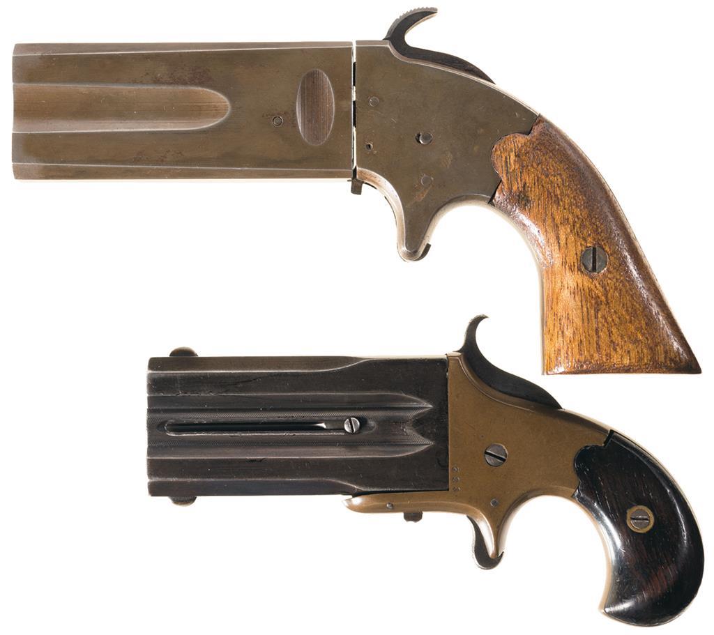 Two Swivel Barrel Derringer Pistols Rock Island Auction
