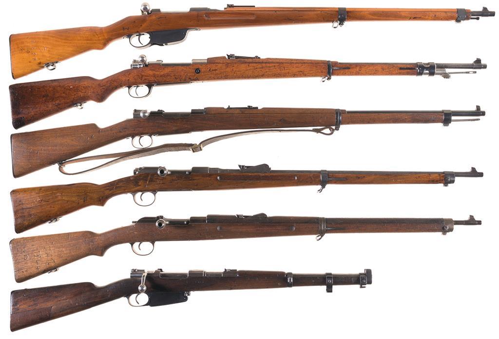 Six Bolt Action Long Guns Rock Island Auction