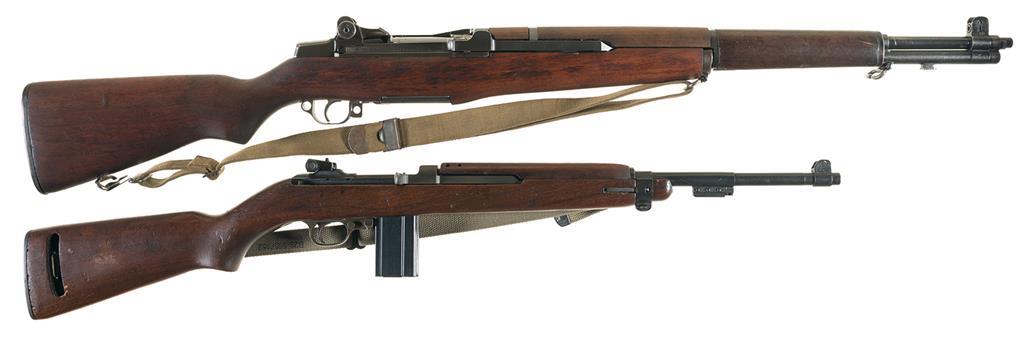 Two U.S. Military Semi-Automatic Rifles | Rock Island Auction