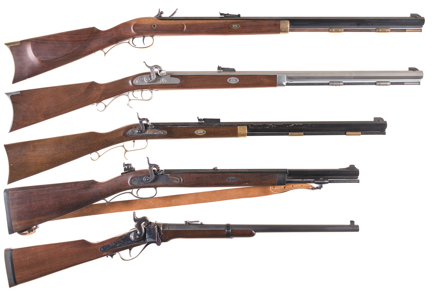 Five Modern Black Powder Style Long Guns | Rock Island Auction