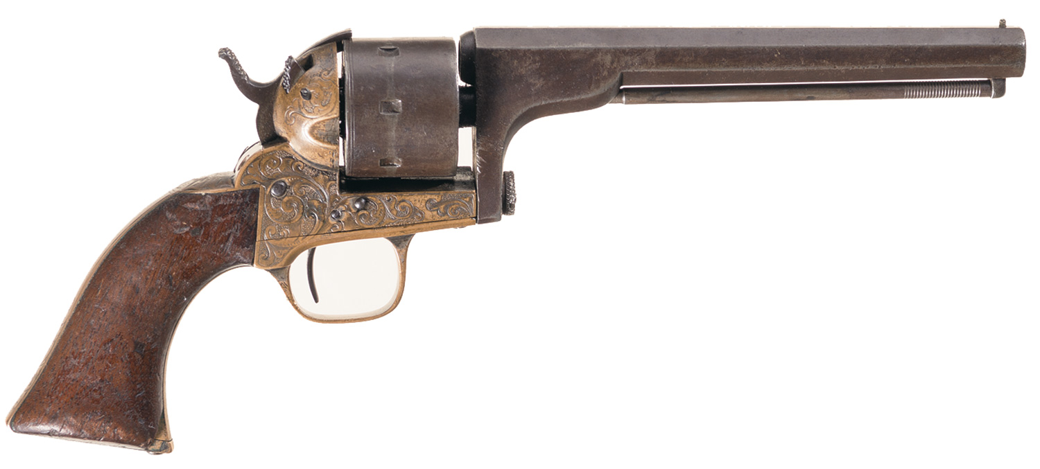 Moores Patent Firearms Co Belt Revolver 32 RF | Rock Island Auction