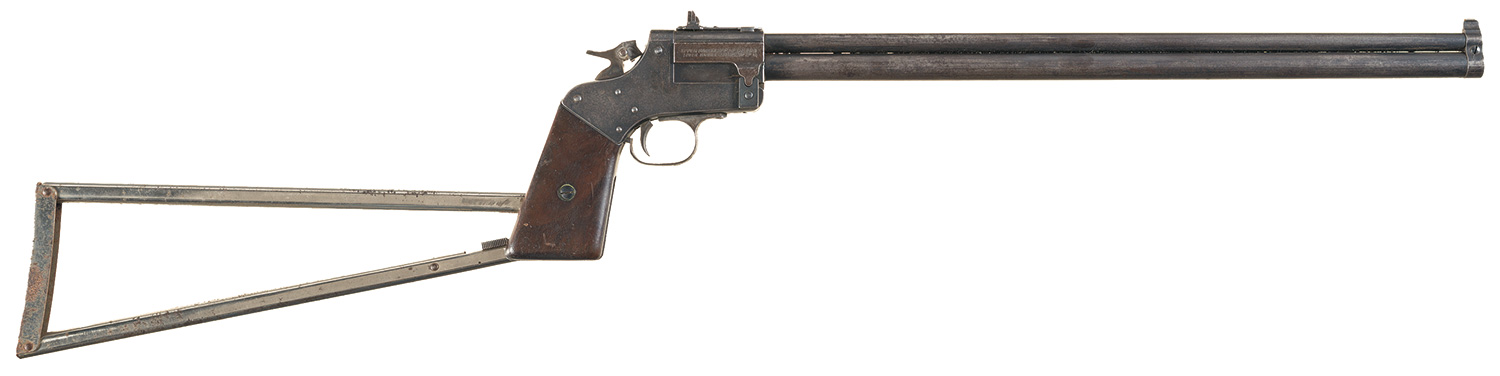 Marble’s Arms & Mfg Co Game Getter Pistol 22 LR & 410 | Rock Island Auction