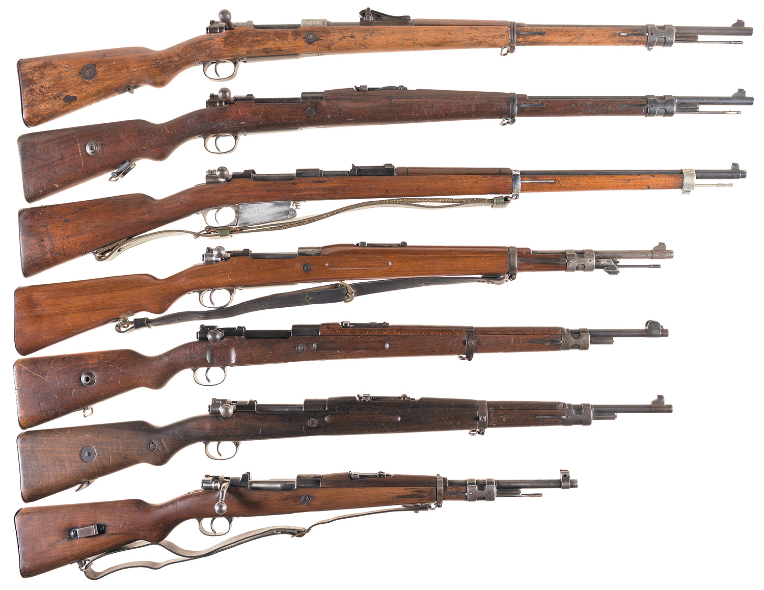 Seven Bolt Action Military Style Rifles | Rock Island Auction