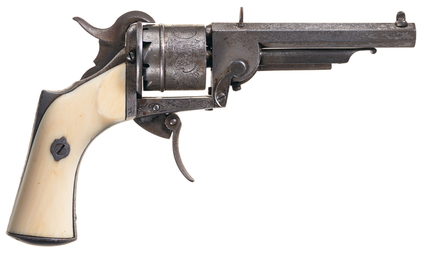 European Pinfire Revolver 765 Mm Pinfire Rock Island Auction 0063