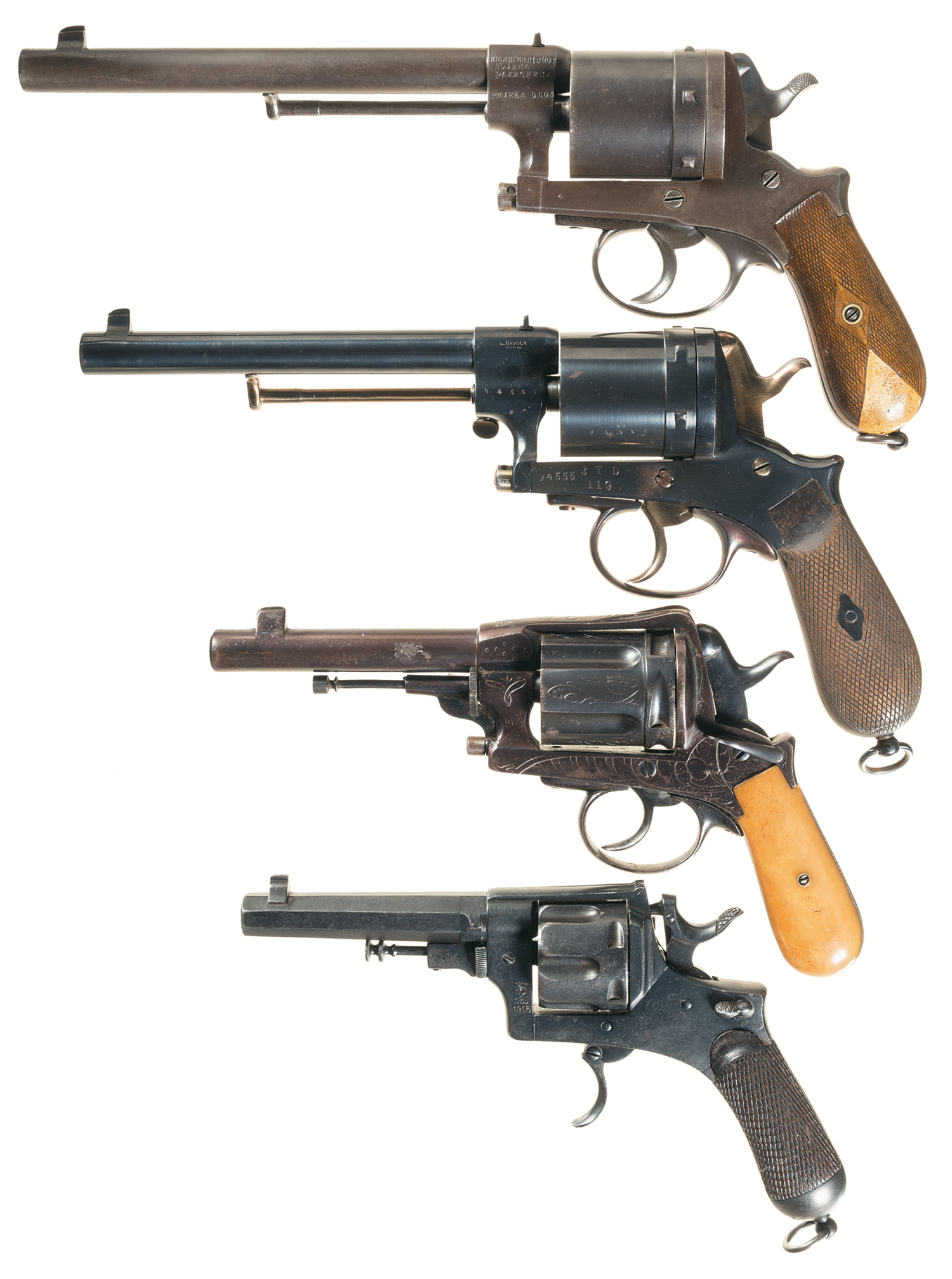 Four DA Revolvers | Rock Island Auction