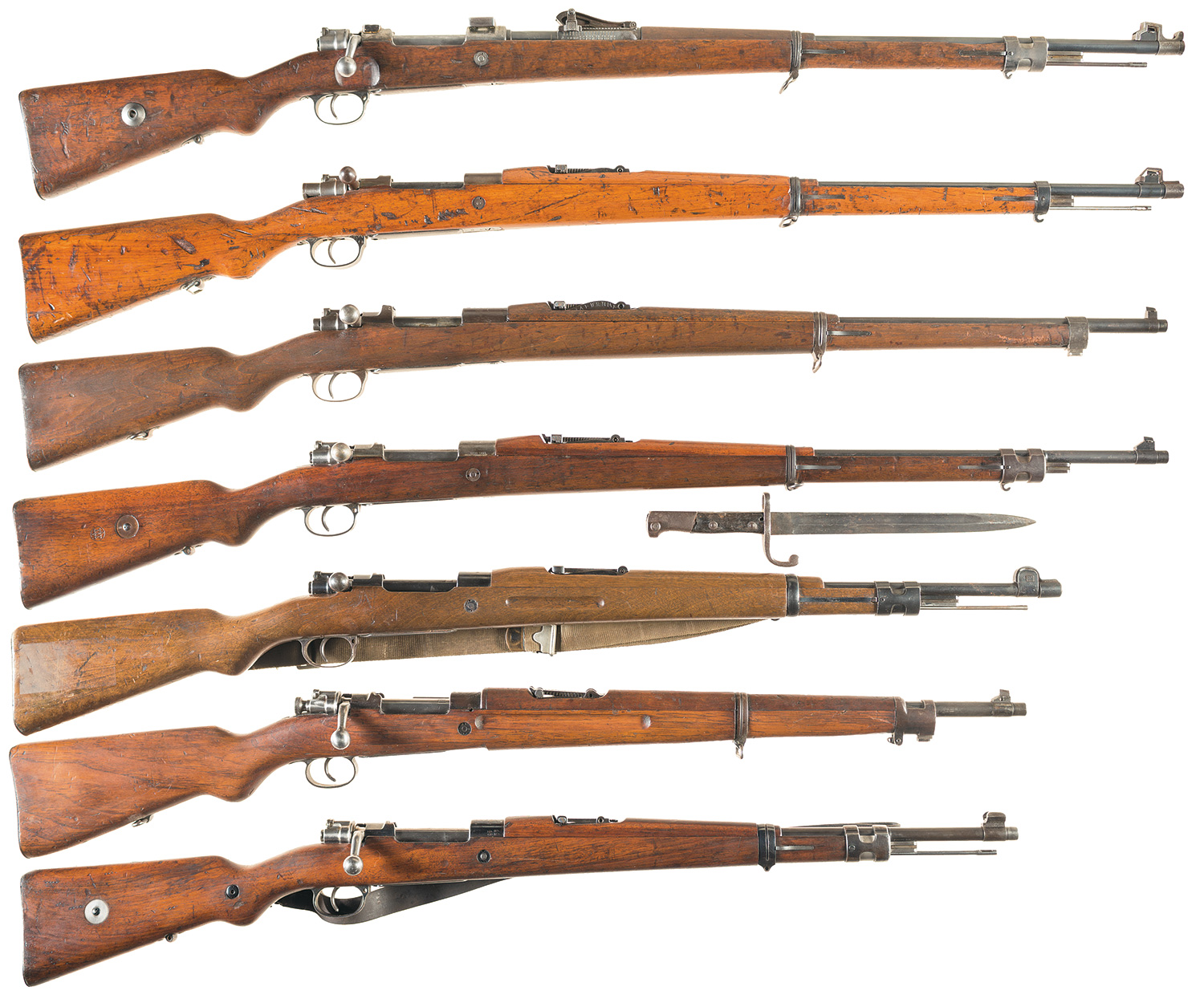 Seven Military Bolt Action Rifles | Rock Island Auction