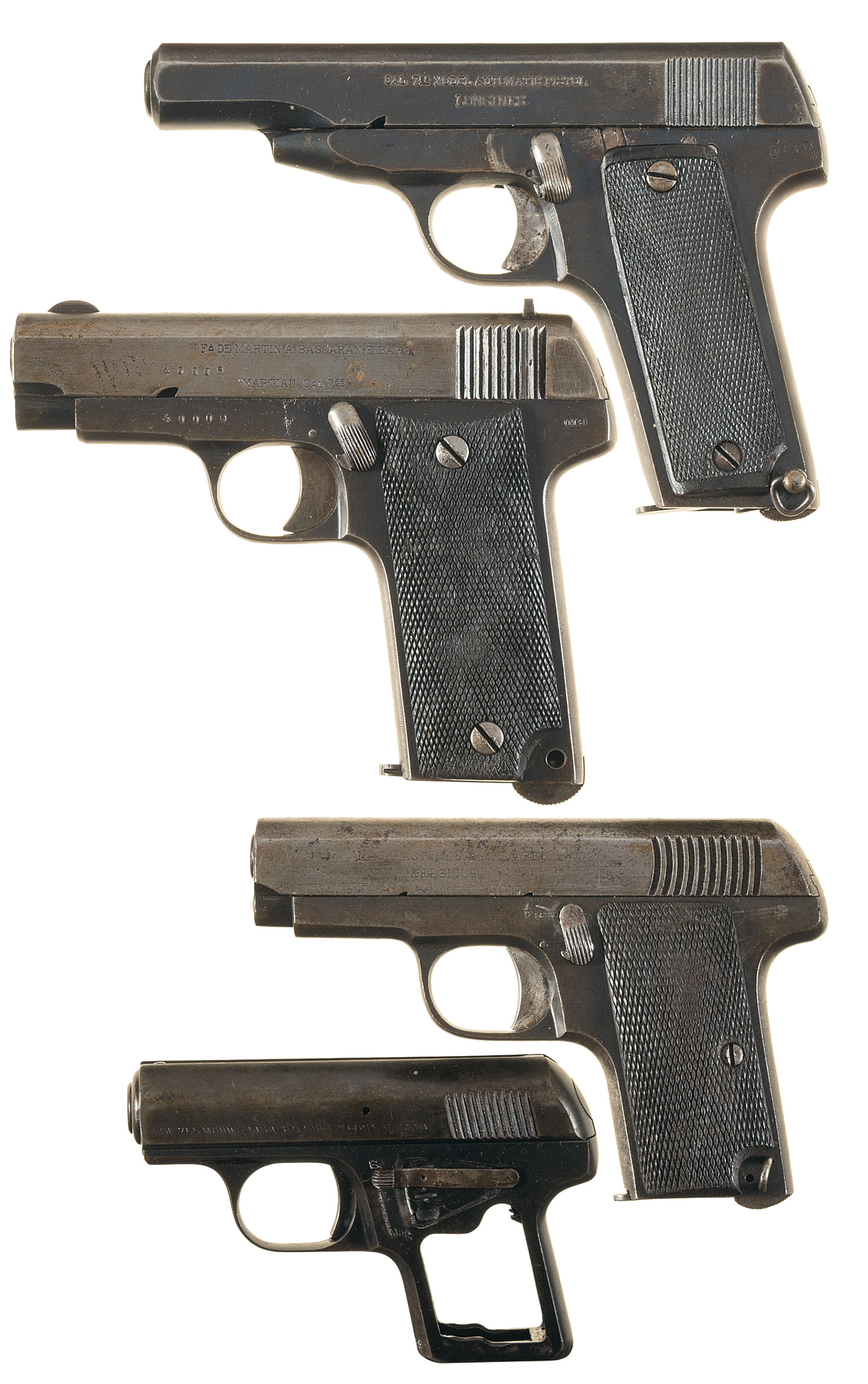 Four European Semi Automatic Pistols Rock Island Auction