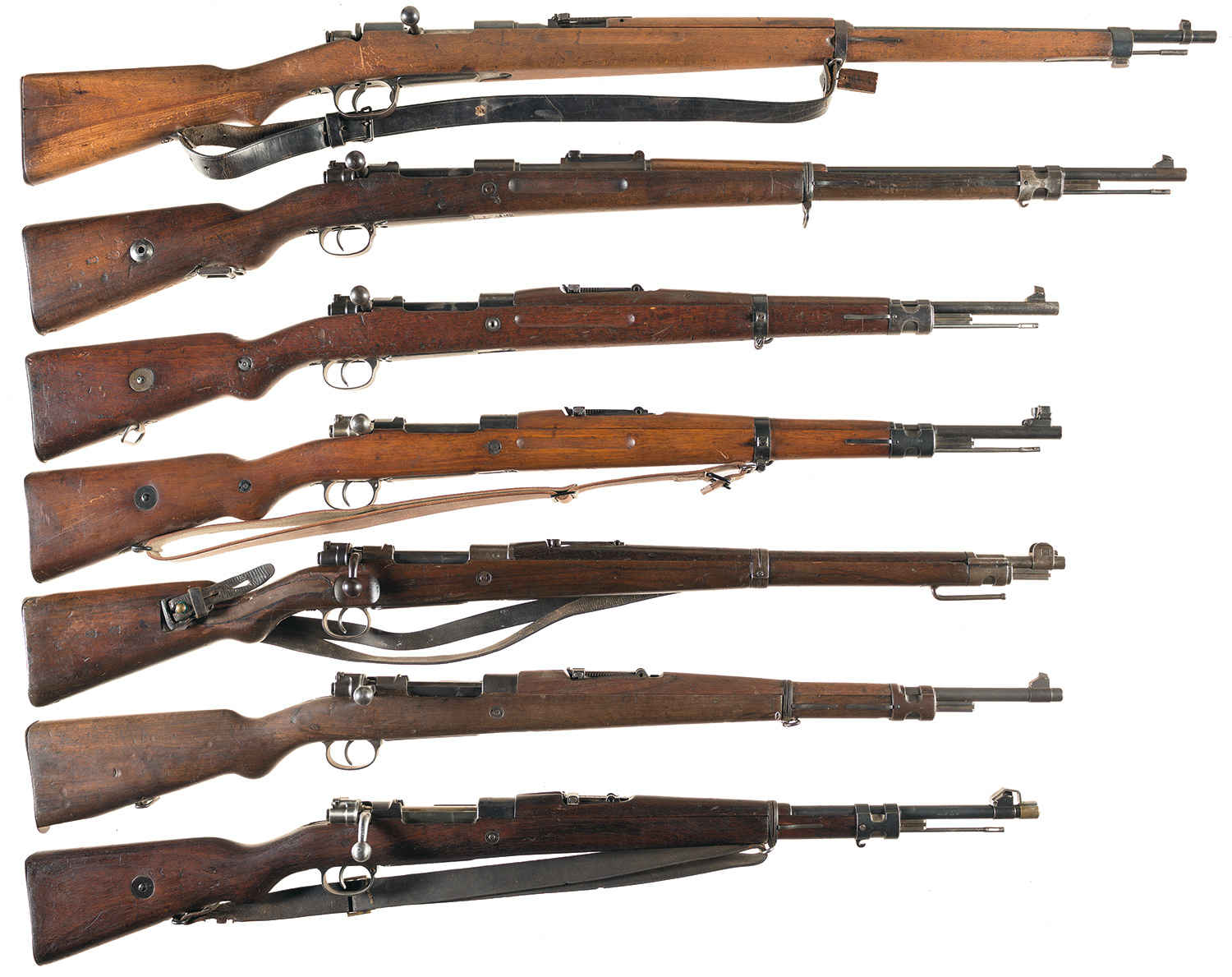 Seven Military Bolt Action Rifles | Rock Island Auction