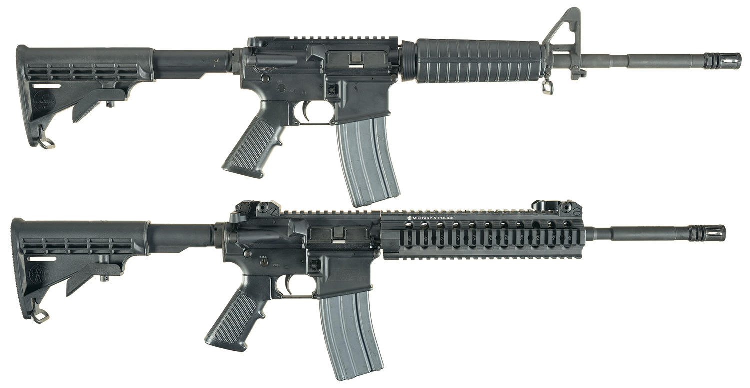Two AR-15 Style Semi-Automatic Rifles | Rock Island Auction