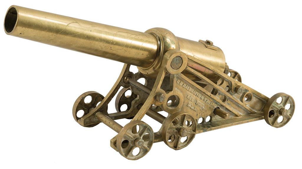 C.C. Galbraith & Son Brass Line Throwing and Signal Cannon | Rock 