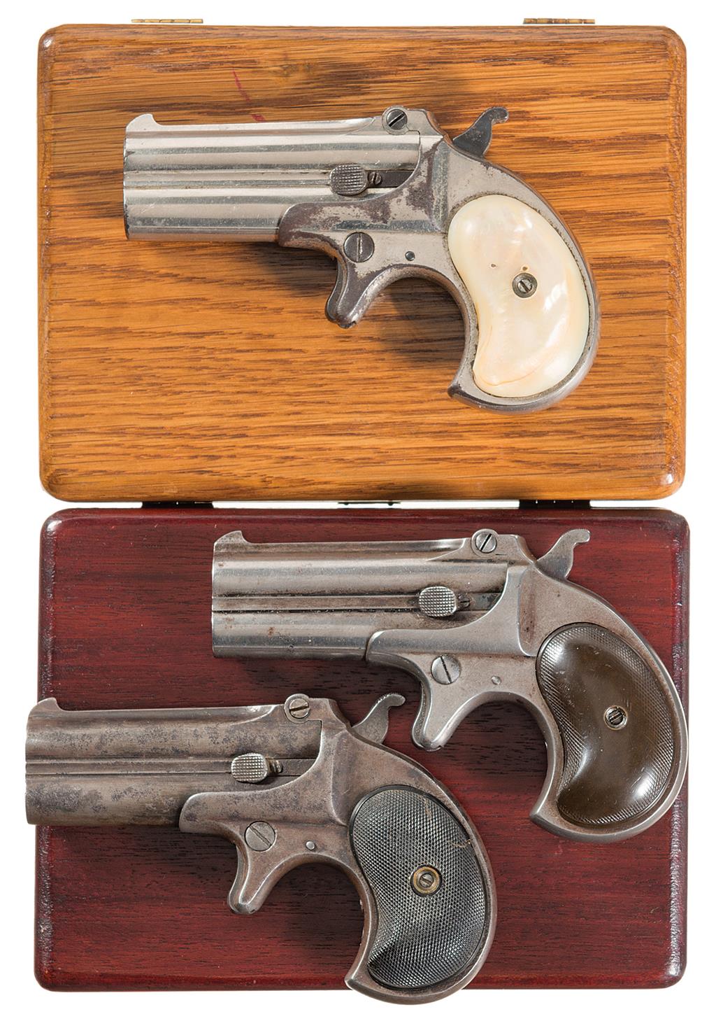 Three Remington Over Under Derringers | Rock Island Auction