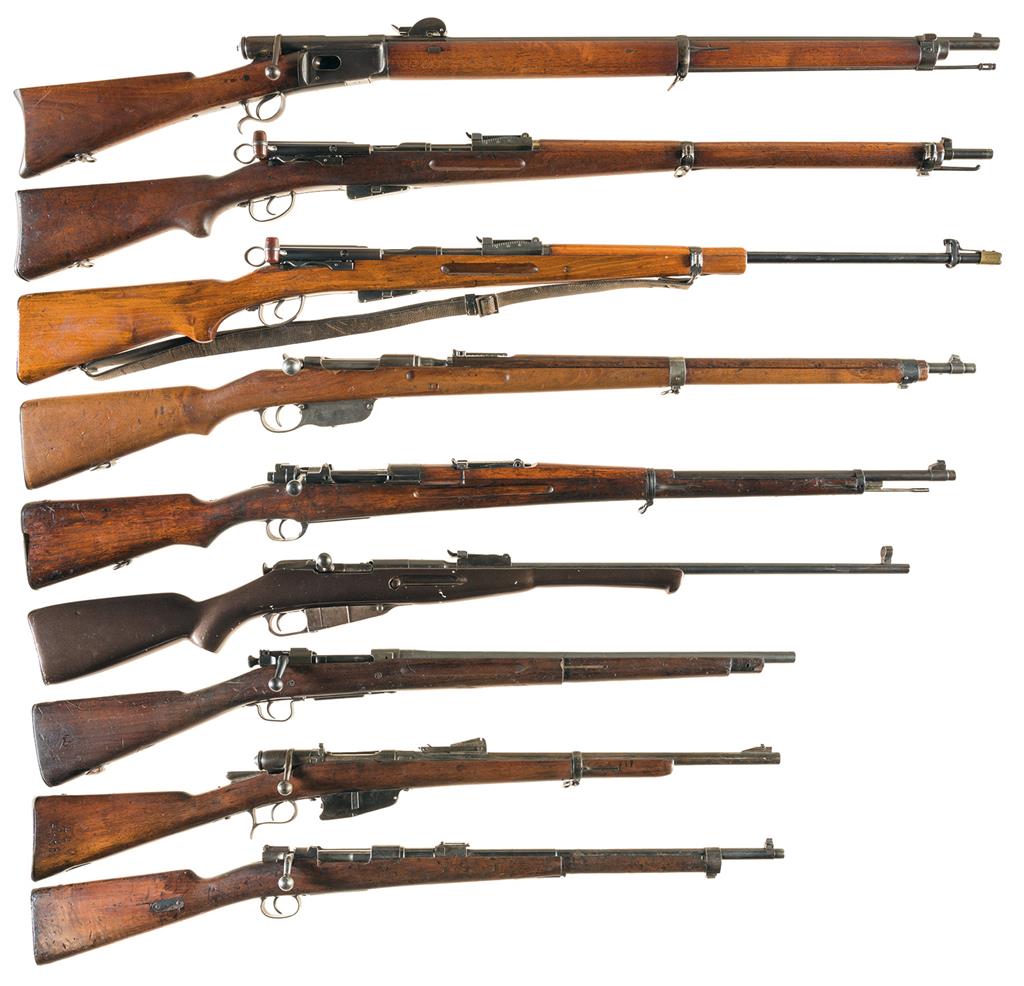 Nine Bolt Action Military Rifles | Rock Island Auction