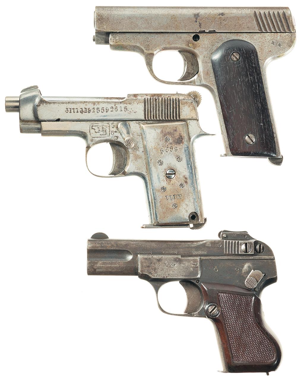 Three Chinese Copy Semi-Automatic Pistols | Rock Island Auction