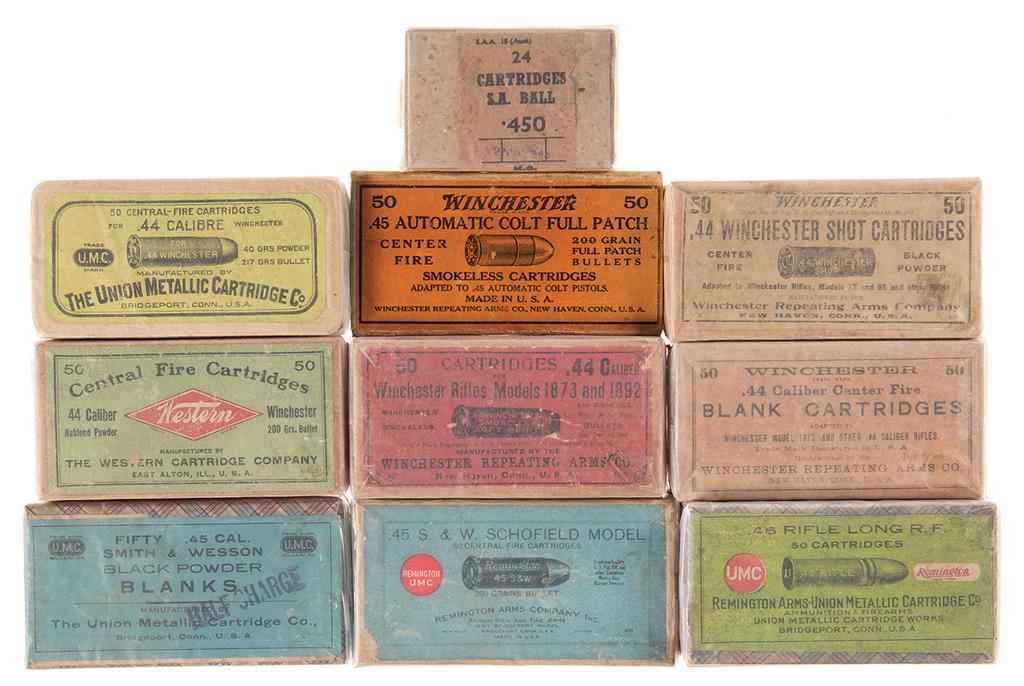 Grouping of Vintage Ammunition in Original Boxes | Rock Island Auction