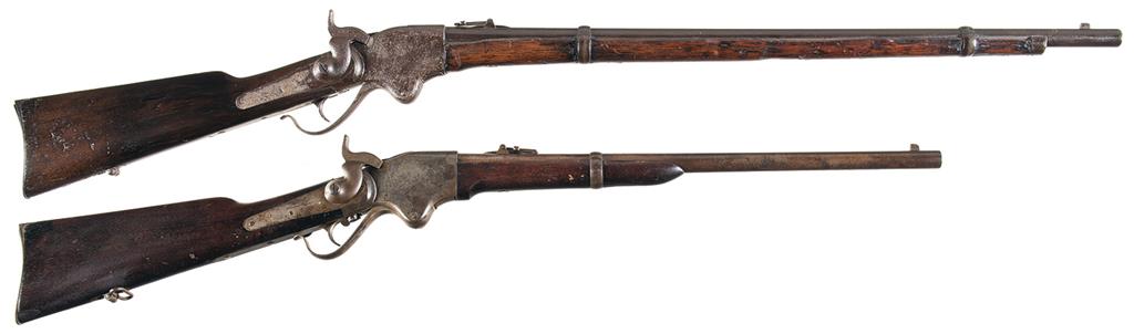 Two Spencer Repeating Long Guns | Rock Island Auction