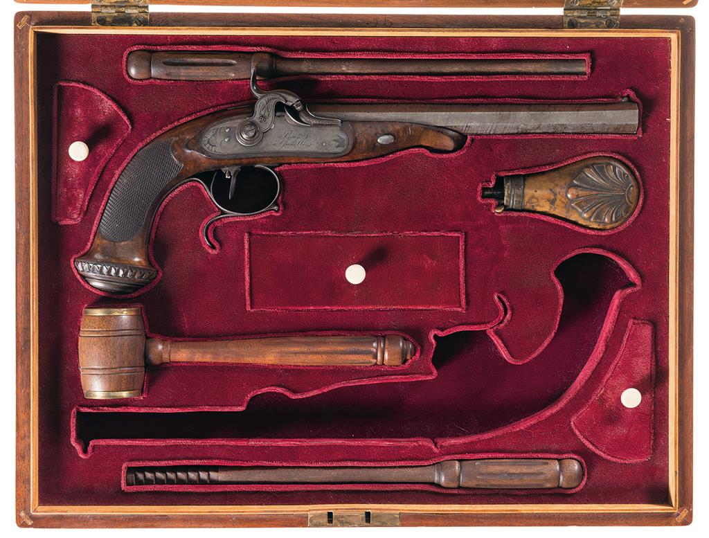 Brun a Grenoble Percussion Pistol 57 | Rock Island Auction