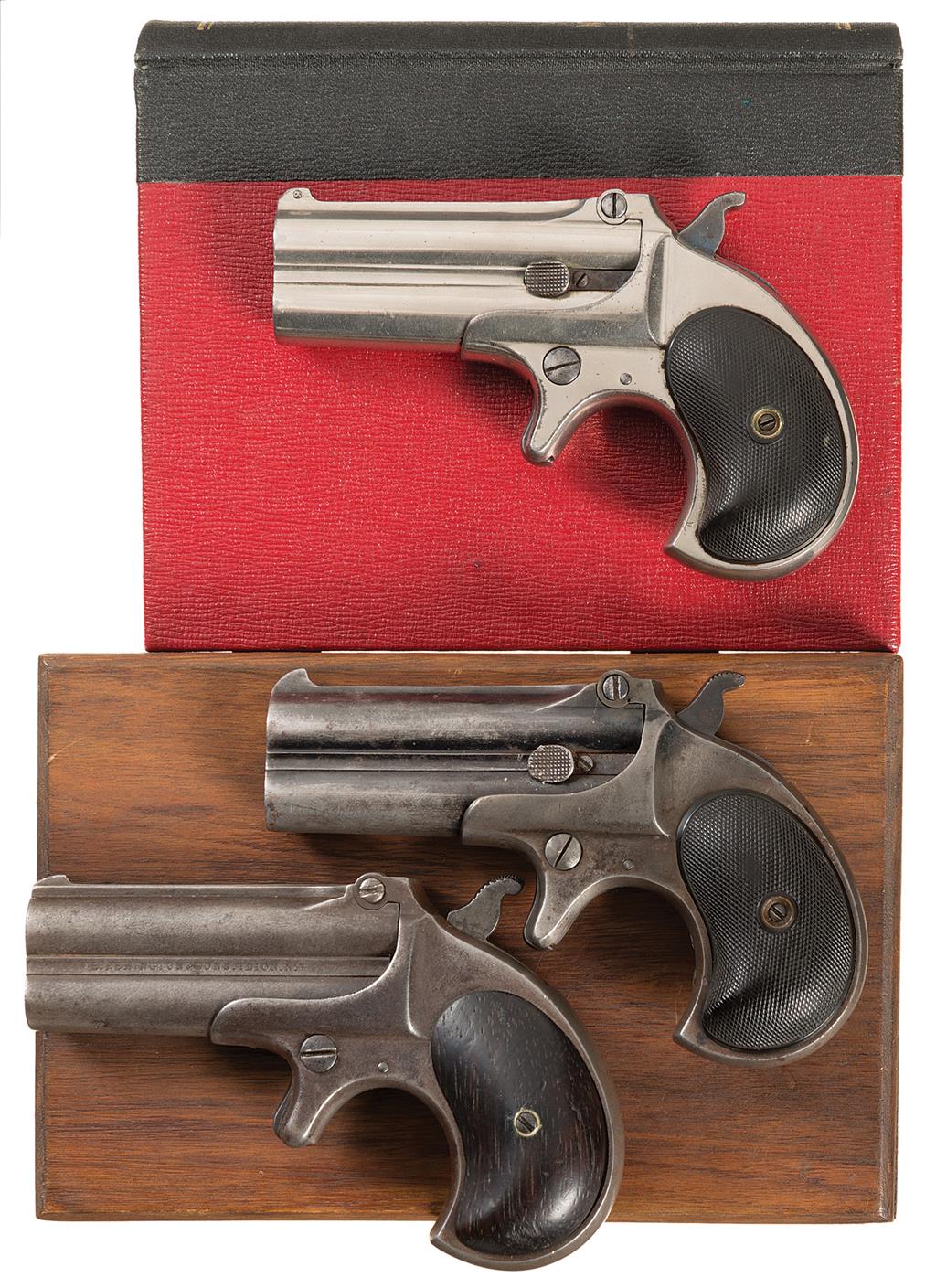 Three Remington Over/Under Derringer Pistols | Rock Island Auction