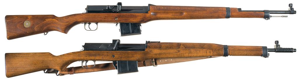 Two Semi-Automatic Military Rifles | Rock Island Auction