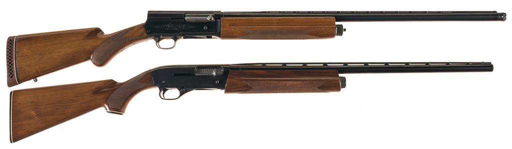 Two Semi-Automatic Shotguns | Rock Island Auction