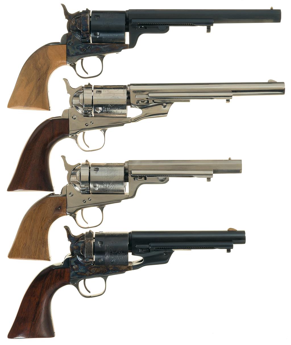 Four Armi San Marco Richards Conversion Style Revolvers | Rock Island ...