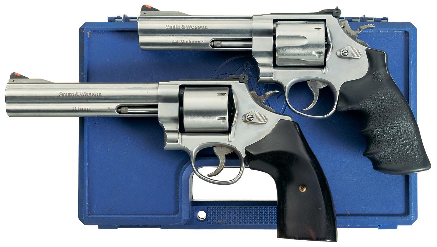 Two Smith & Wesson DA Revolvers | Rock Island Auction