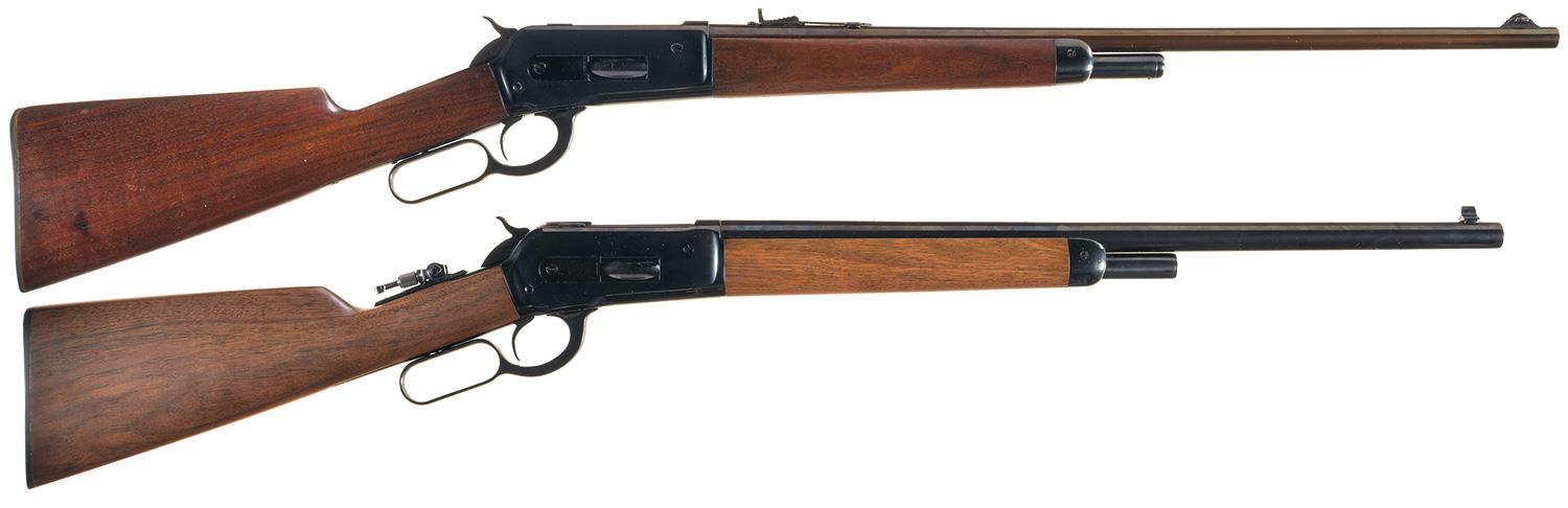 Two Winchester Lever Action Rifles | Rock Island Auction